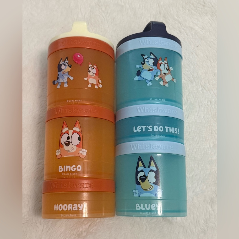 Whiskware Bluey Snack Containers